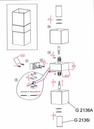 Настенный светильник Odeon Light Wass  - 3